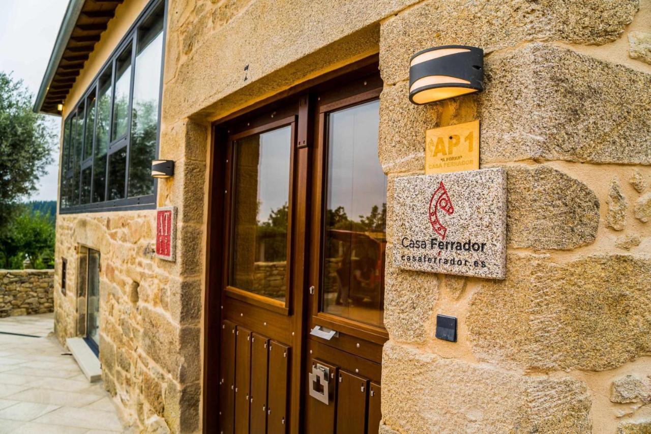 O Muino Casa Ferrador Ribeira Sacra Apartment Barantes Exterior foto